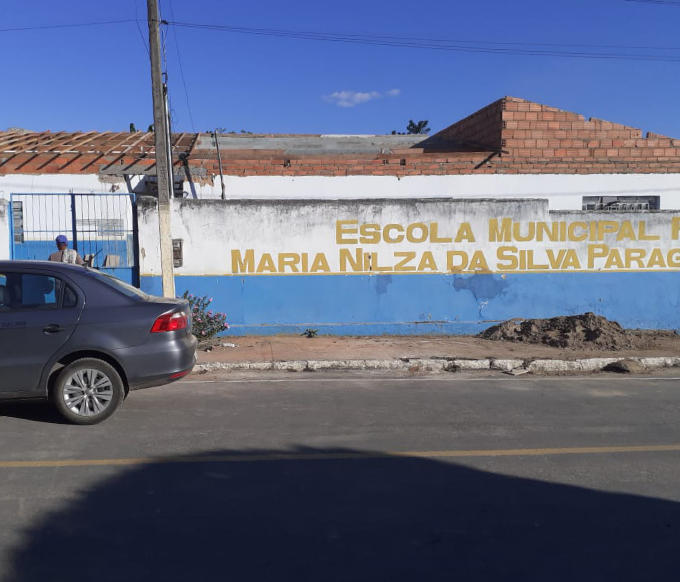 Em São José do Colônia, reforma da Escola Maria Nilza segue em ritmo acelerado