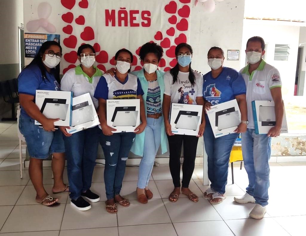 Secretaria de Saúde entrega balanças digitais aos Agentes Comunitários de Saúde