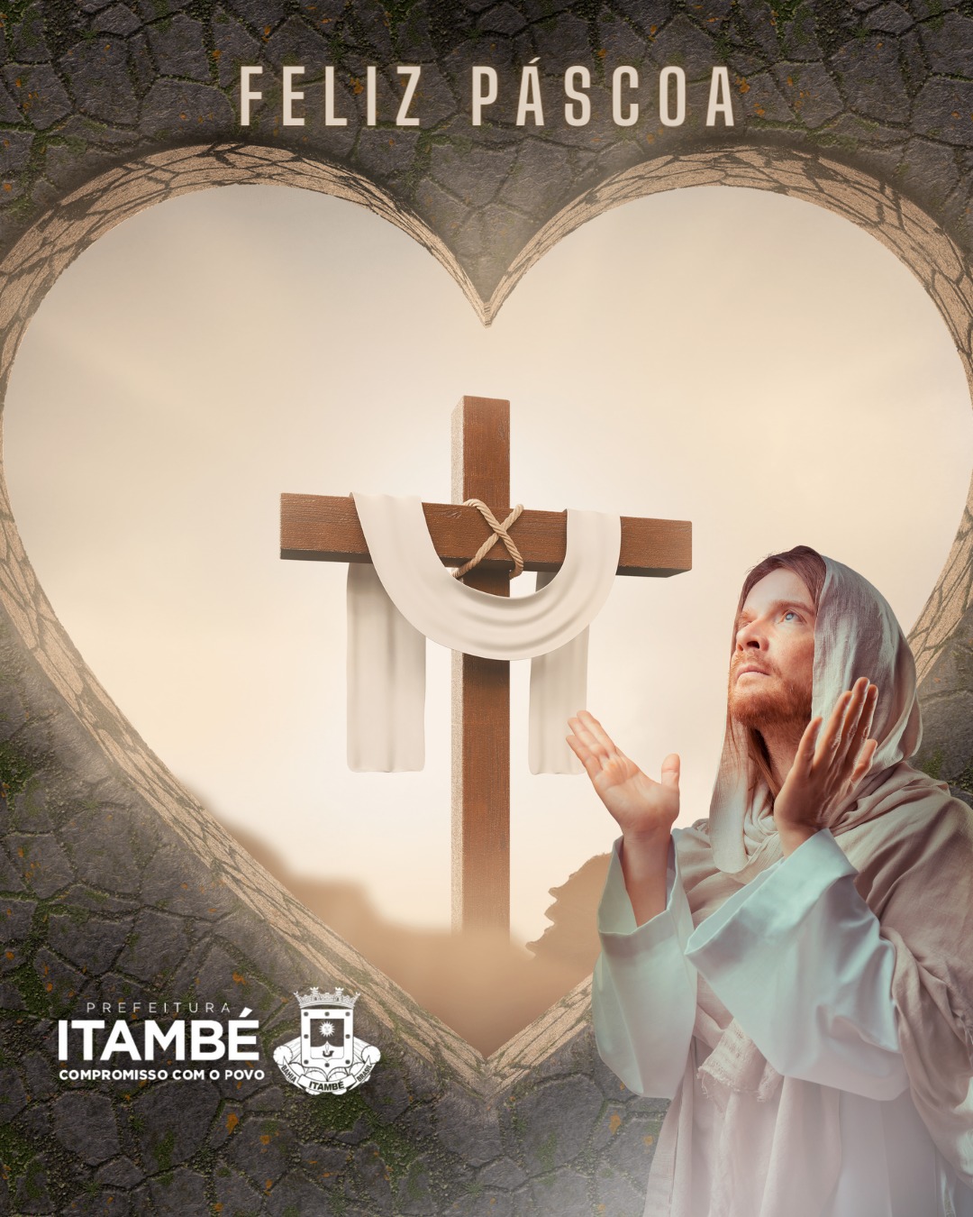 A Prefeitura de Itambé deseja uma Feliz Páscoa para todas as famílias itambeenses