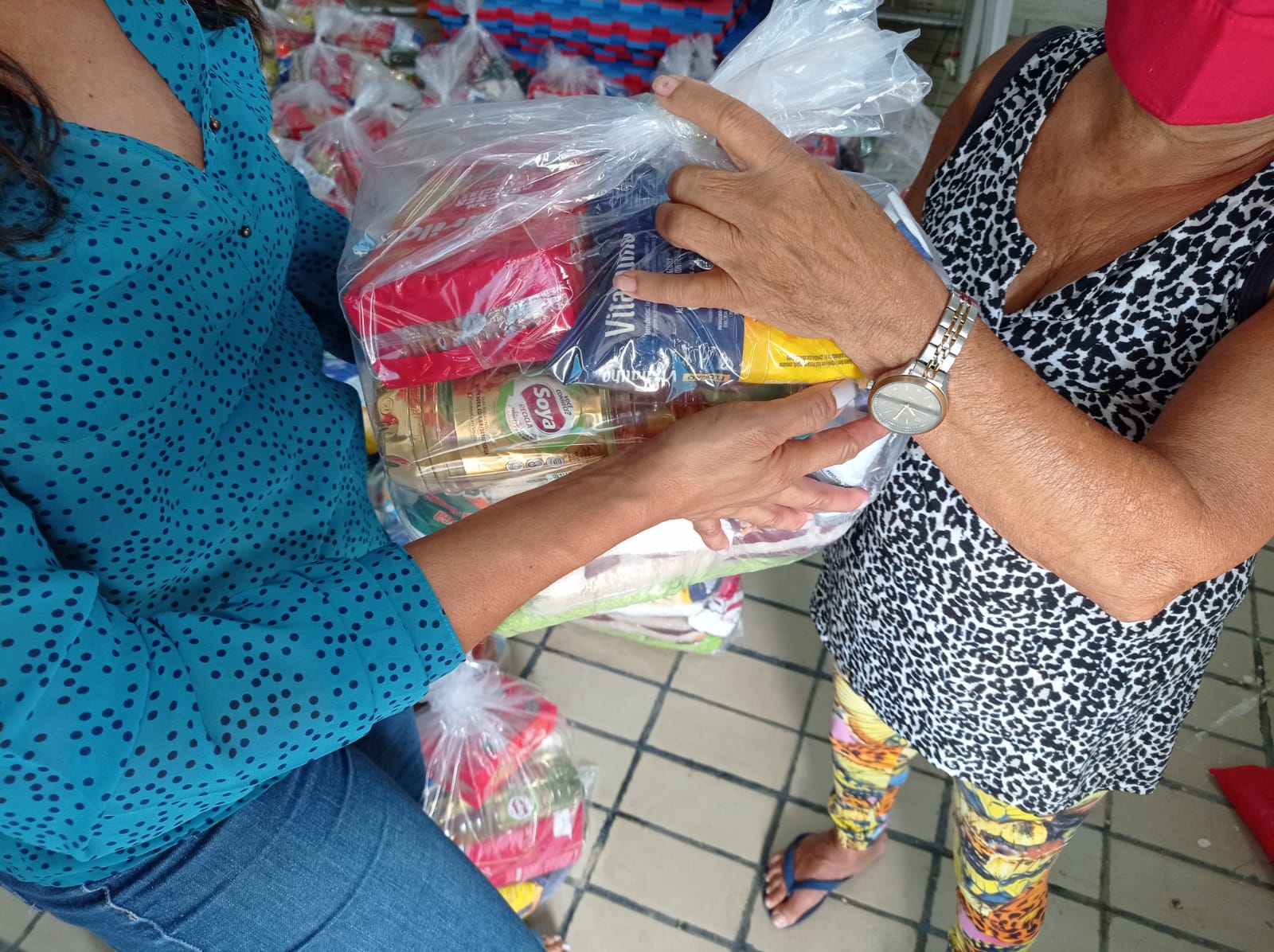 Assistência Social entrega benefícios eventuais às famílias atingidas pelas chuvas