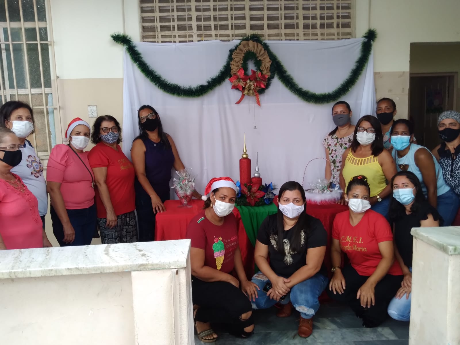 Confraternização Natalina marca o encerramento do ano letivo na Creche Magda Maria