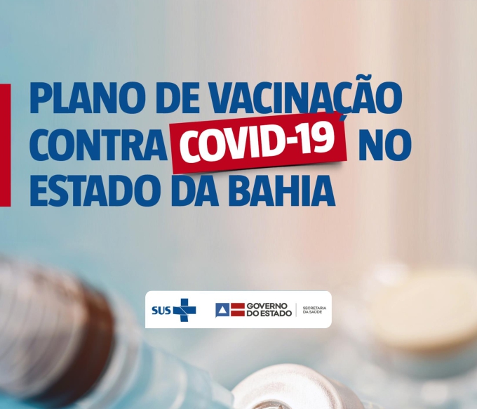 Plano de vacinação da Covid-19 para Bahia