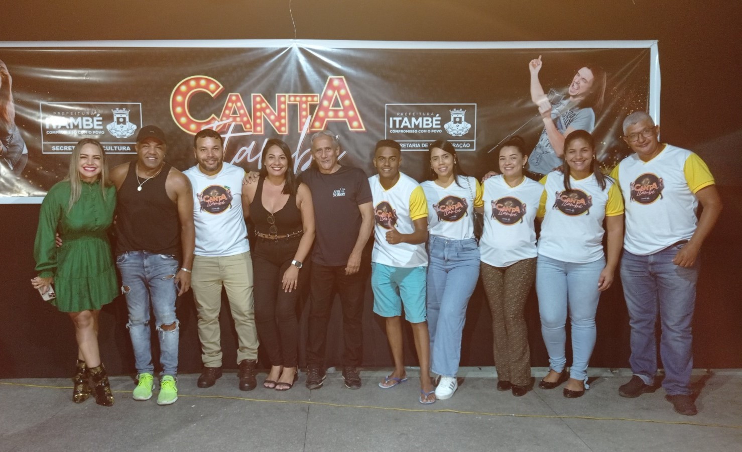 Talentosas apresentações e a participação de renomados artistas marcaram a 1ª eliminatória do Canta Itambé
