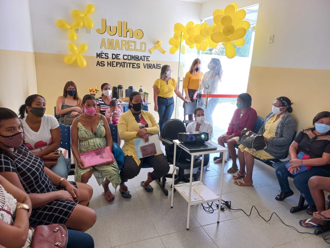 Unidades de Saúde de Itambé fortaleceram o combate às hepatites virais durante todo mês de julho