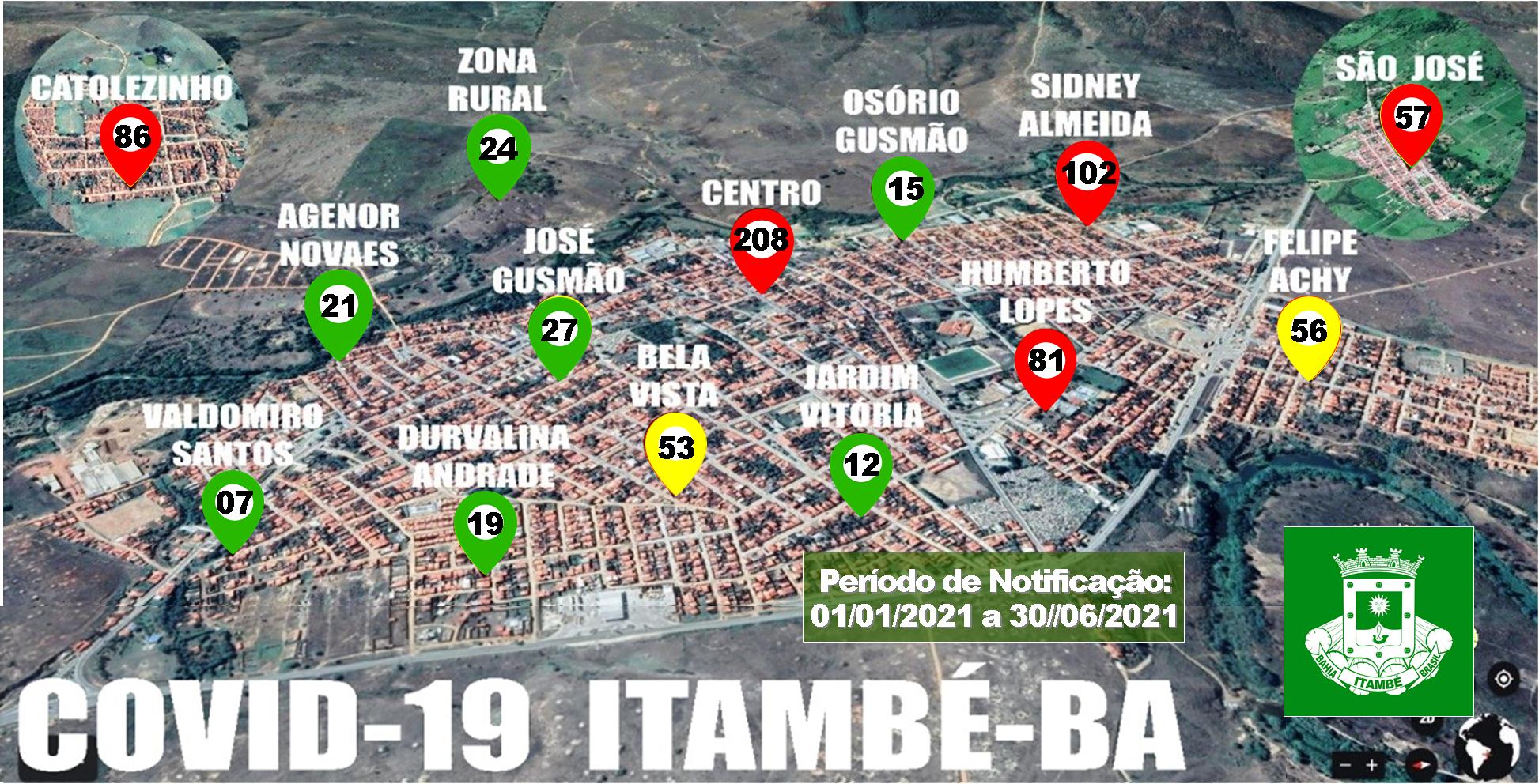 Prefeitura de Itambé divulga mais um balanço da Covid-19