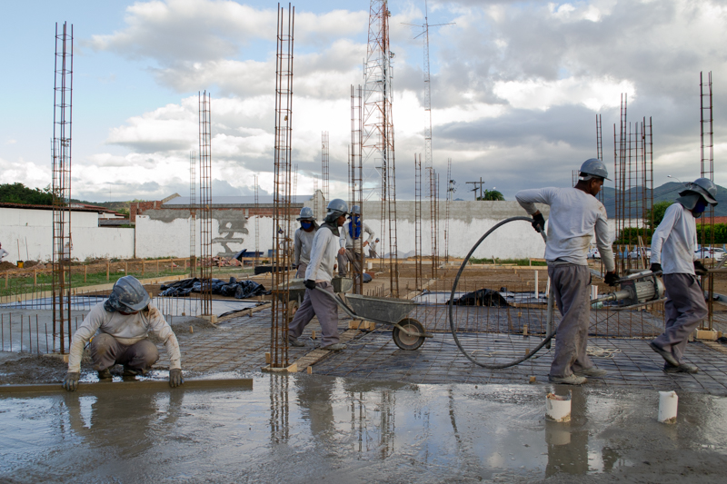 Obras de construção da Delegacia Territorial de Itambé avançam