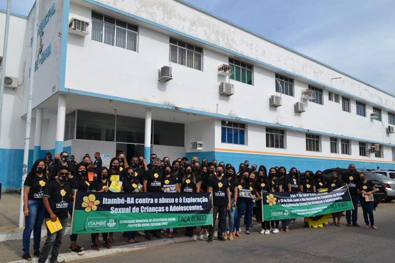 18 de Maio: Ações educativas reforçaram o combate à violência contra crianças e adolescentes em Itambé