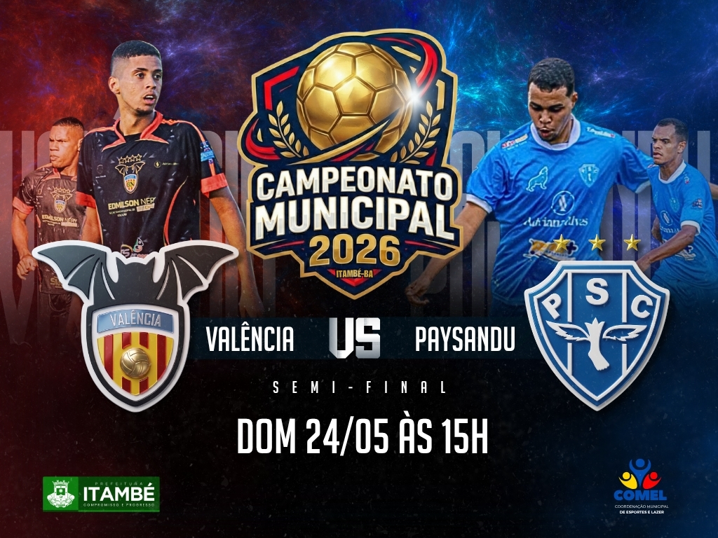 Valência e Paysandu abrem as semifinais do Campeonato Municipal neste domingo