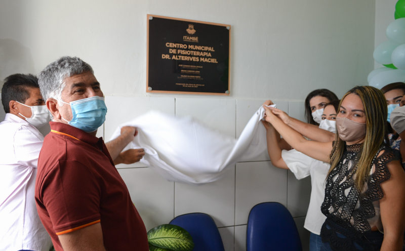 Prefeitura de Itambé inaugura reforma do Centro Municipal de Fisioterapia Dr. Alterives Maciel