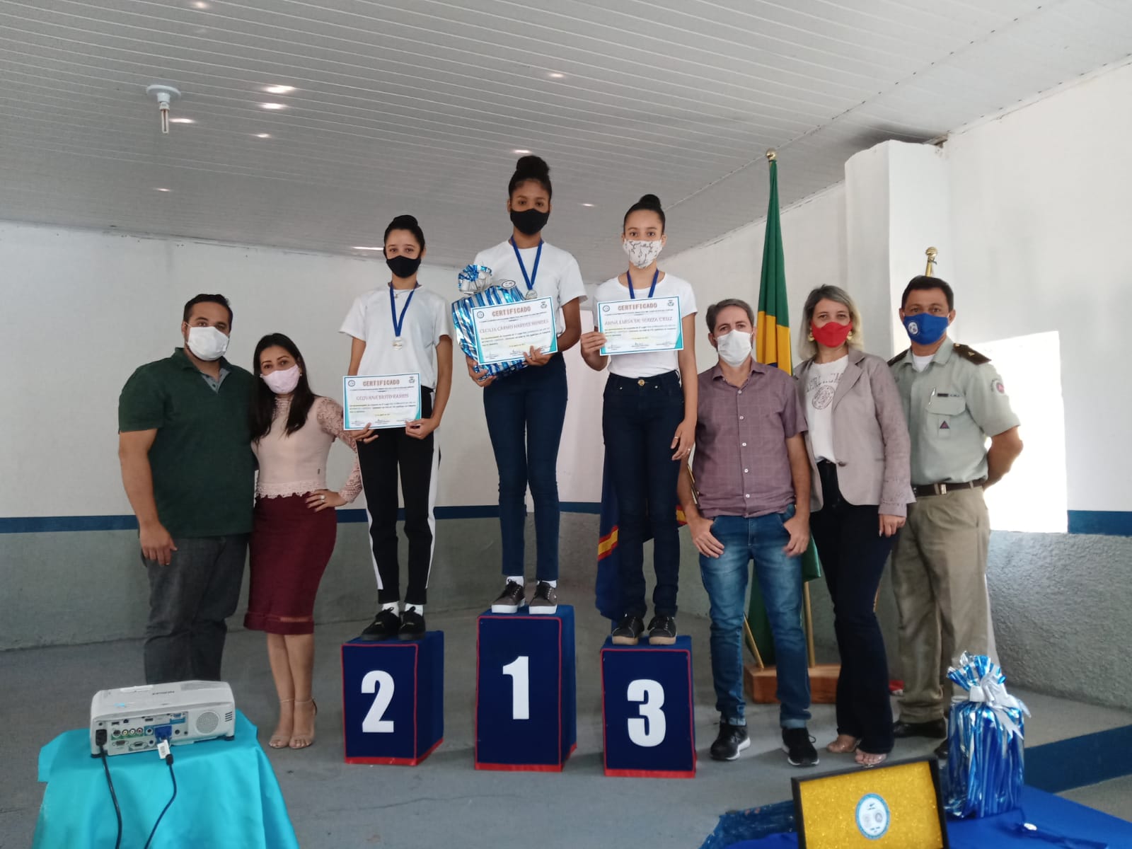 Cerimônia de premiação marca o encerramento das Olimpíadas On-line da UEMC Gilberto Viana