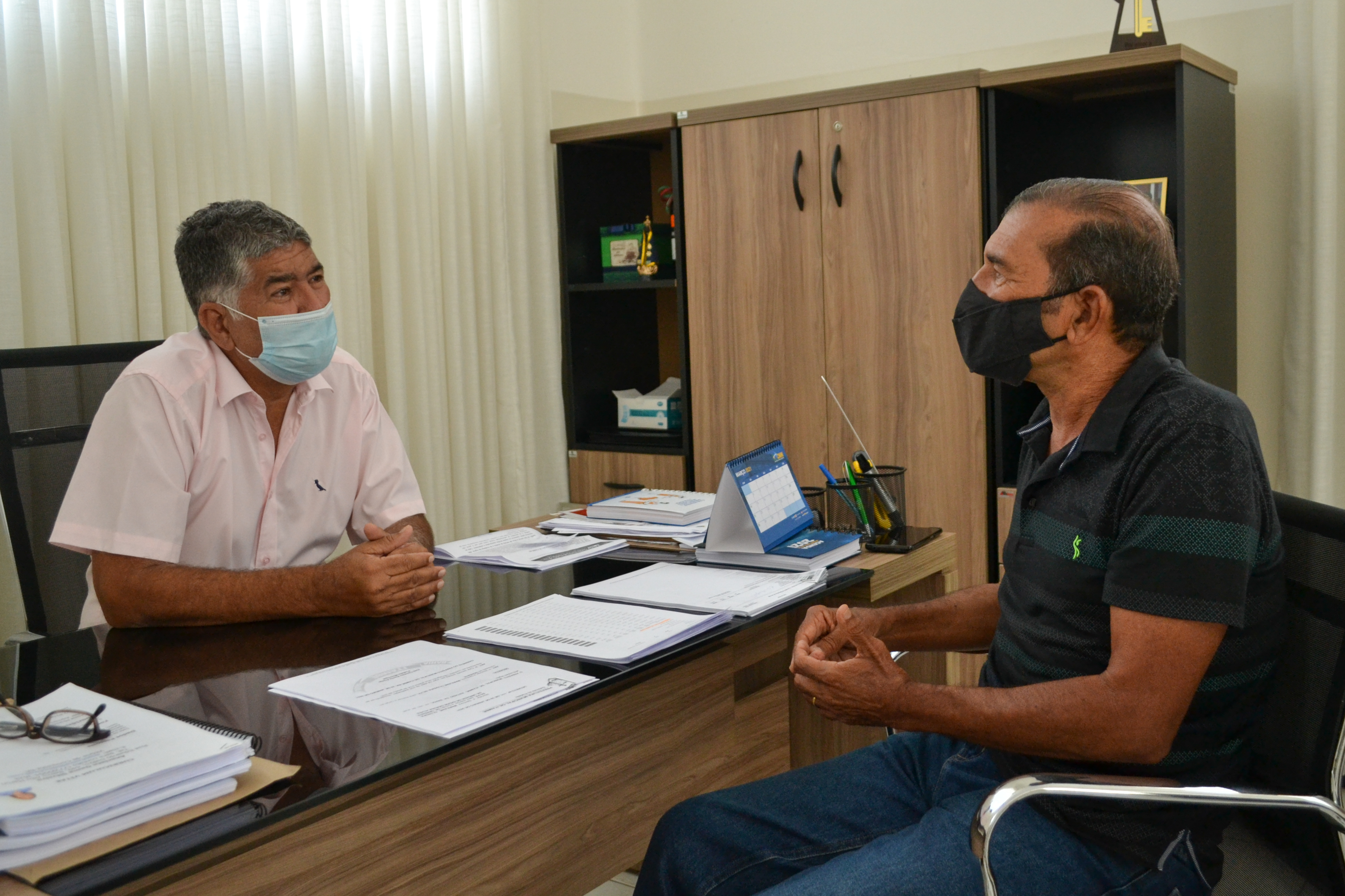 Em encontro com Capitão da Reserva do Exército, prefeito Candinho planeja visita à Brasília