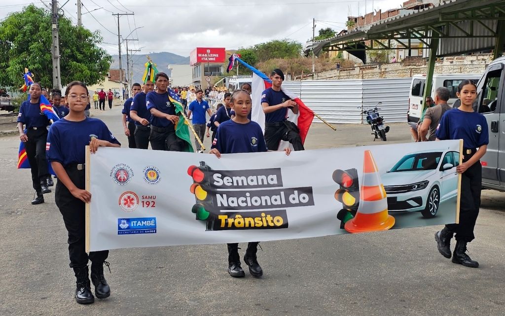Ações educativas e reforço na sinalização marcam o encerramento da Semana do Trânsito em Itambé